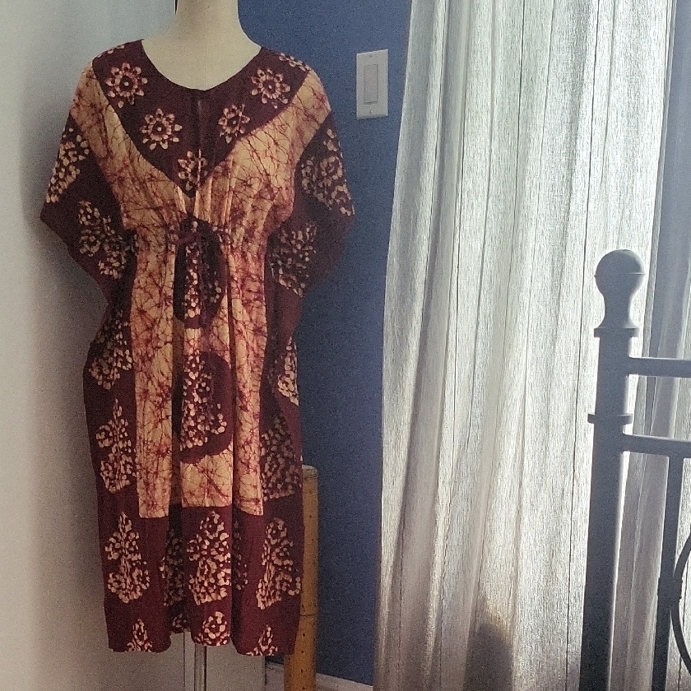 India Cotton Caften Dress